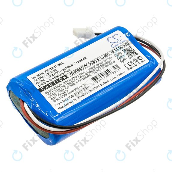 Batteria per Televes H30FLEX, E-1982, Li-Ion, 2600mAh, 7.4V, HQ