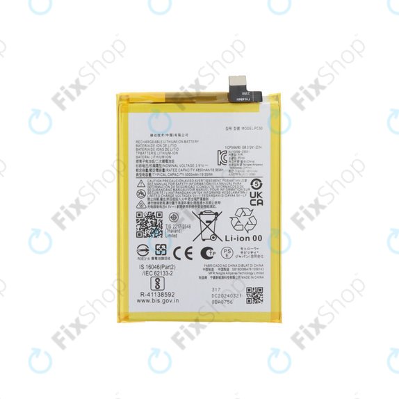 Batteria per Motorola Moto G14, G54, E14, PC50, 5000mAh