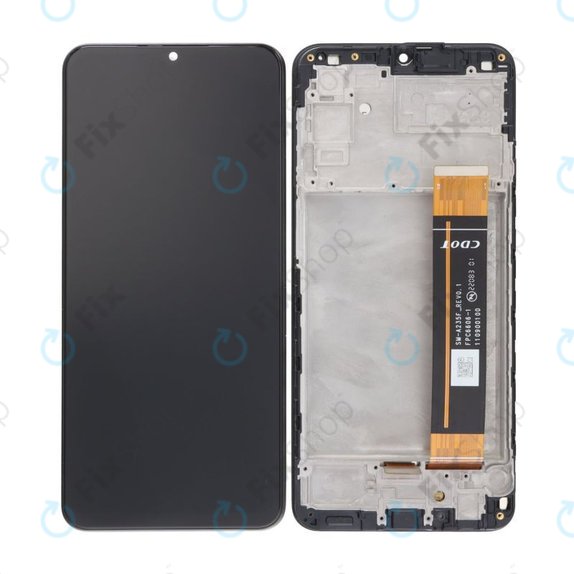 Schermo per Samsung A23 A235F, Vetro touch con cornice