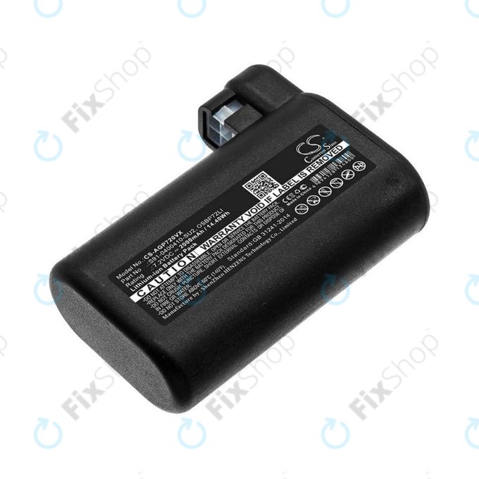 Batteria per AEG RX-seriess, Electrolux E, P-seriess, S91-0400410-SU2, OSBP72LI, OSBP72LI25, Li-Ion, 2000mAh, 7.2V, HQ