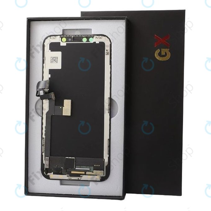 Schermo Hard OLED per iPhone 12, 12 Pro, Vetro touch con cornice, FixPremium
