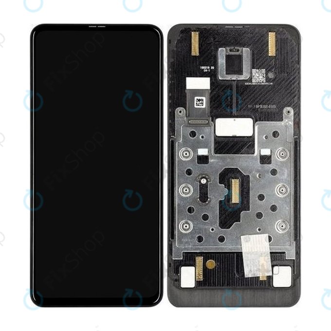 Schermo OLED per Xiaomi Mi Mix 3, Black, Vetro touch con cornice
