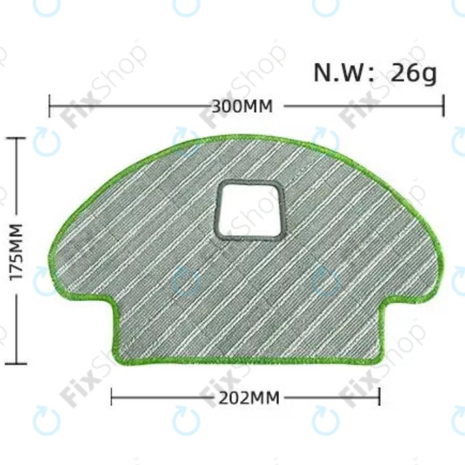 Panno lavapavimenti, 2 pz. per iRobot Roomba Combo 1138