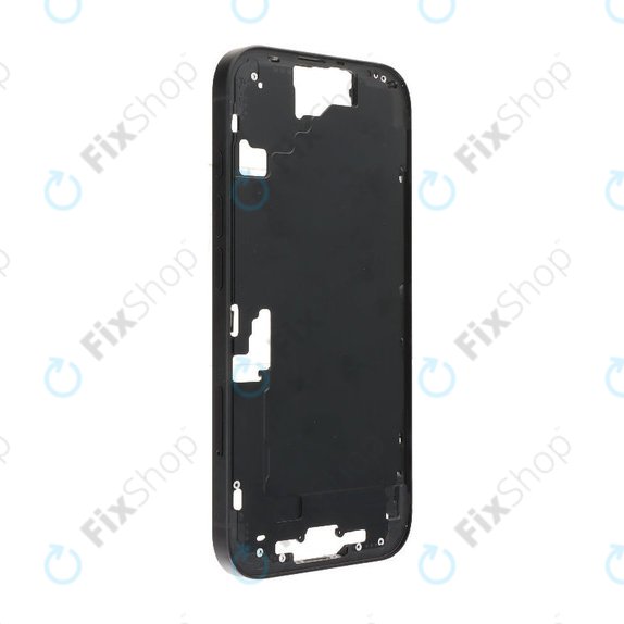 Telaio centrale con pulsanti di accensione e volume per iPhone 16, Black