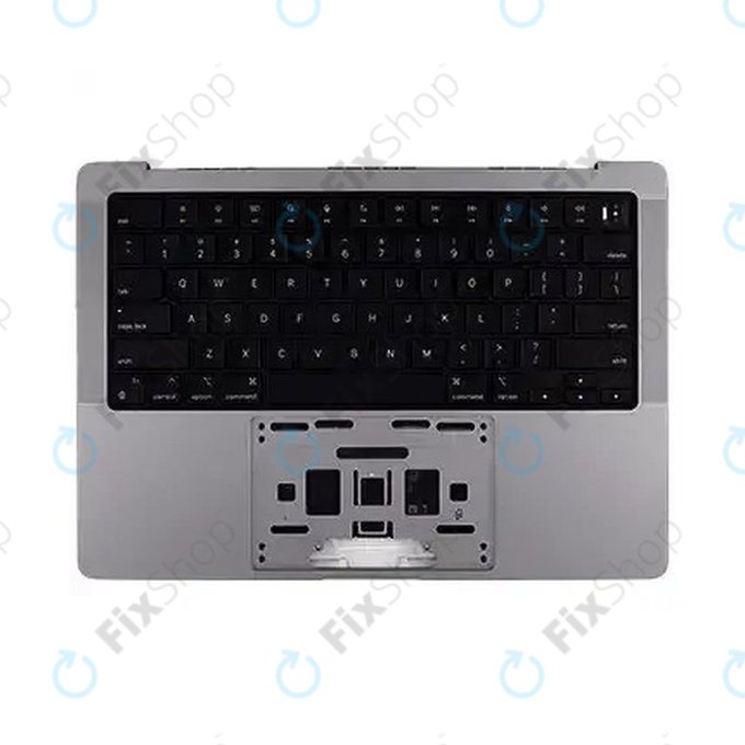 Top case con tastiera US e batteria per MacBook Pro 14", A3112 (2024), Space Black, 661-42518, Genuine Apple