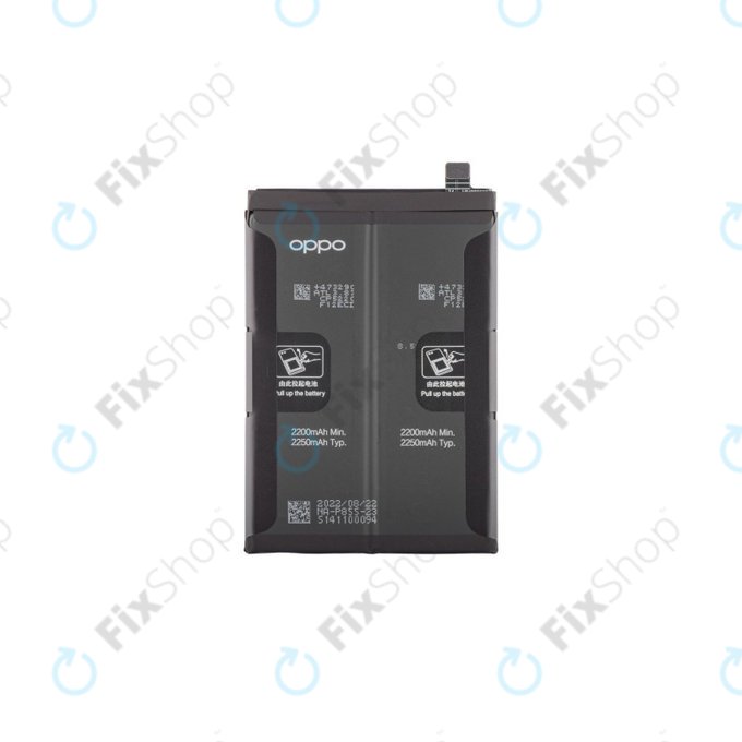 Batteria per Oppo Reno 7 5G, Find X5 Lite, 4909886, 4500mAh, Genuine Service Pack