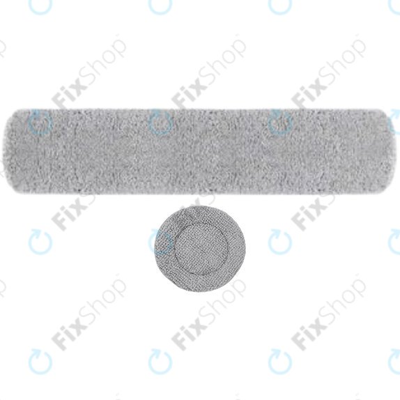 Set di ricambi per Dreame Mova Z50 Ultra, Z5, Z5 Pro (1x spazzola principale, 2x filtro, 2x spazzola laterale, 2x panno mop, 2x panno mop laterale, 2x sacchetto polvere)