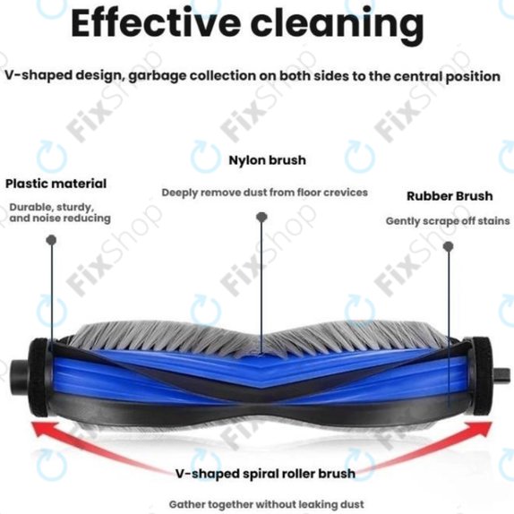 Spazzola principale per Ecovacs Deebot T50 Omni, T50 Pro Omni, T50 Max, T50 Max Pro Omni, T80 Omni