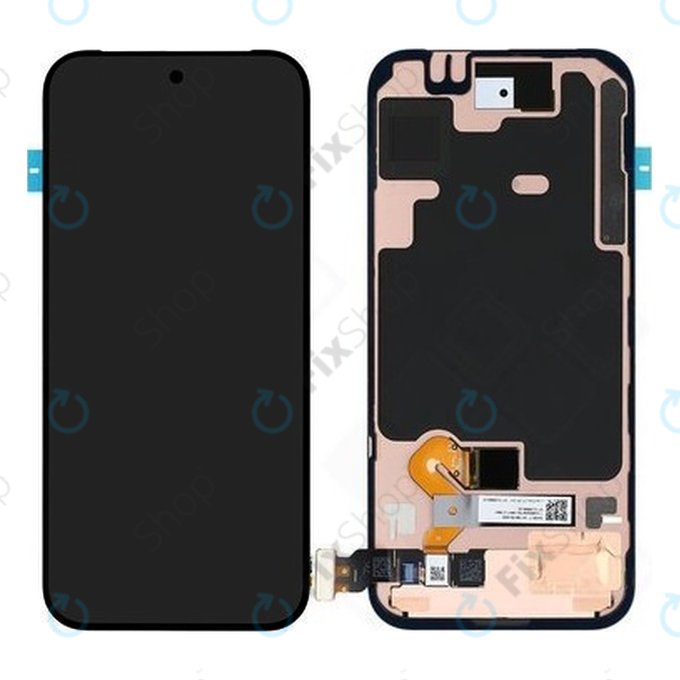 Schermo LCD per Google Pixel 9 Pro, Vetro touch senza cornice, G949-01070-00, Genuine Service Pack