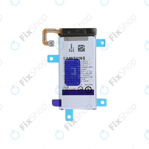 Batteria per Samsung Z Flip 5 F731B, EB-BF731ABY, GH82-31700A, 1000mAh, Genuine Service Pack
