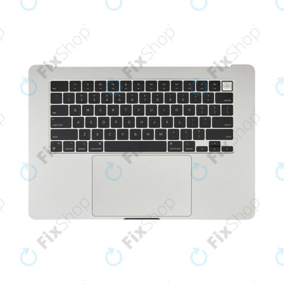 Top case con tastiera US e batteria per MacBook Air 15", A3114 (2024), Silver, 661-40267, Genuine Apple