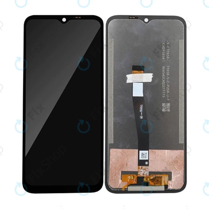 Schermo LCD per Ulefone Armor 17 Pro, Vetro touch senza cornice