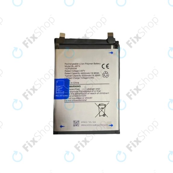 Batteria per Infinix Note 30 5G X6711, 5000mAh