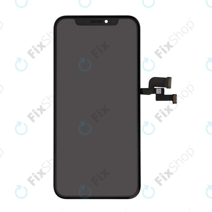 Schermo per iPhone XS, Vetro touch con cornice, Refurbished
