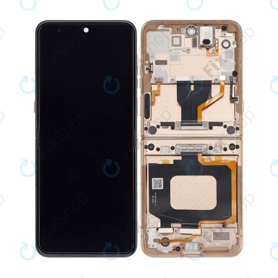 Schermo per Motorola Razr 60 Ultra, Mountain Trail, Vetro touch con cornice, 5D68C29812, Genuine Service Pack