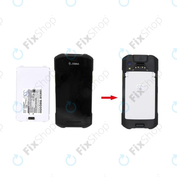 Batteria per Zebra TC21, TC26, TC26AK, TC210, TC210K, BTRY-TC2Y-1XMA1-01 White, 3050mAh, HQ