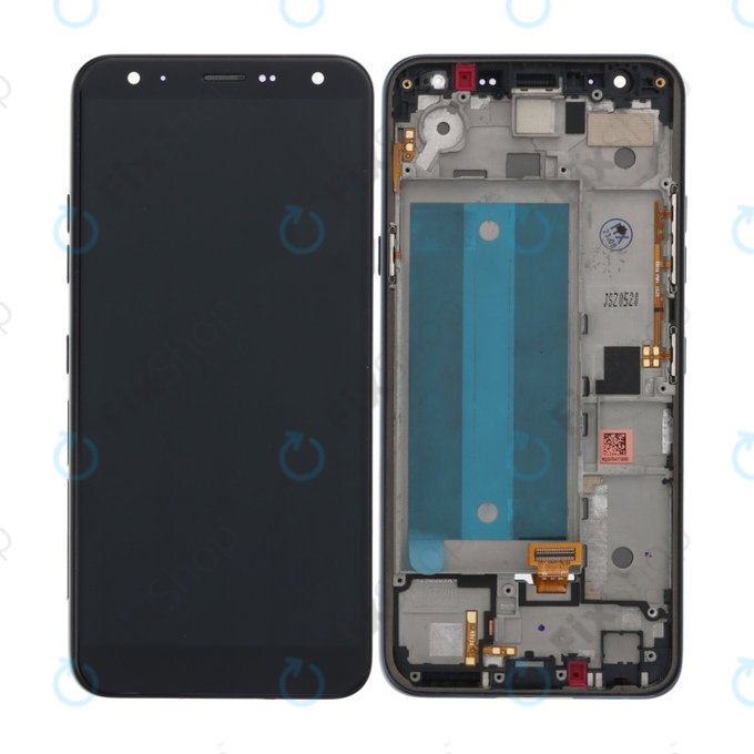 Schermo LCD per LG K40, Vetro touch senza cornice