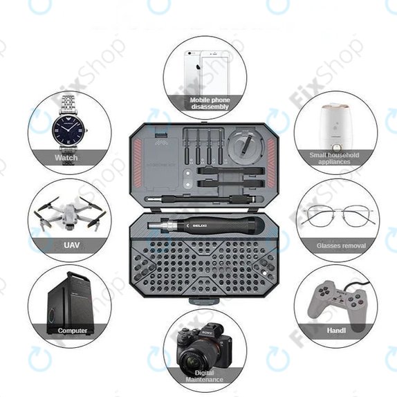 Set cacciaviti 145 in 1, Xiaomi DELIXI