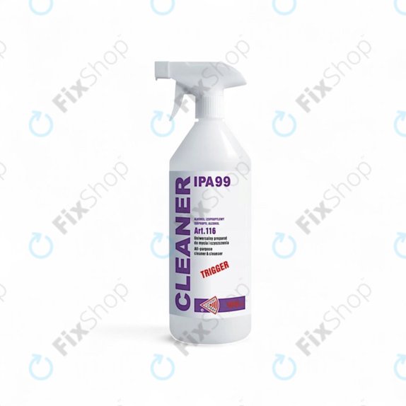 Alcool isopropilico 99%, 1000 ml, Trigger, Cleanser IPA
