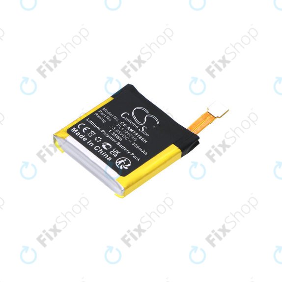 Batteria per Amazfit A1801, A1808 A1918 T-Rex Verge Lite PL512524G, Li-Pol, 350mAh, 3.85V, HQ
