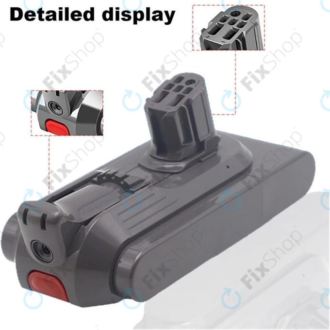 Batteria per Dyson V12, 965470-01, Li-Ion, 3000mAh, 25.2V