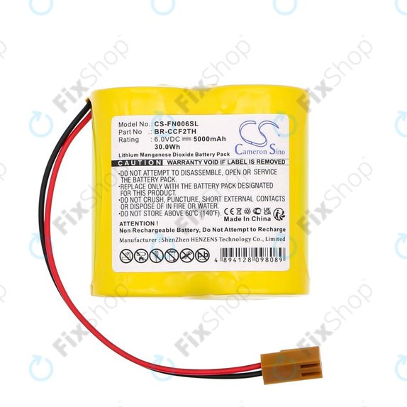 Batteria per Cutler Hammer A06 Control, Li-MnO2, A06B-0073-K001, 5000mAh, 6V, HQ
