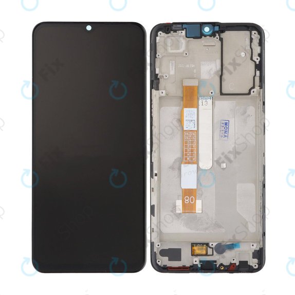 Schermo per Vivo Y76 5G, Midnight Space, Vetro touch con cornice