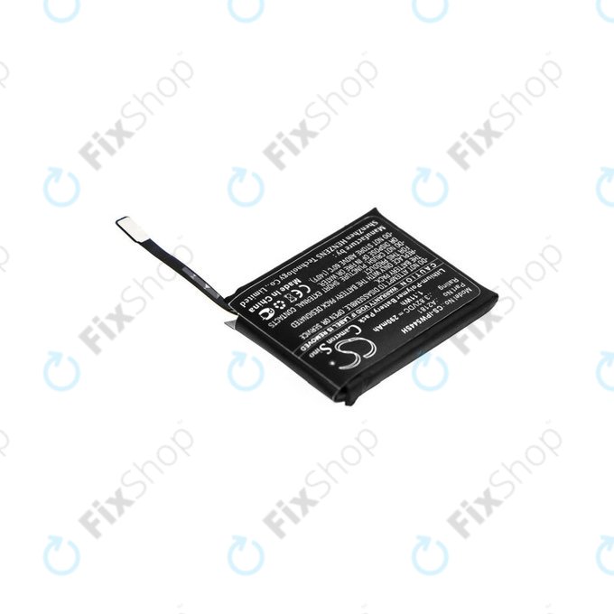 Batteria per Apple Watch 5 44 mm, 290mAh, Li-Pol, 3.82 V, A2181, HQ