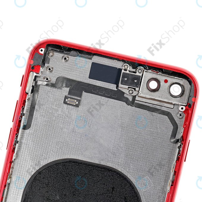 Scocca posteriore con piccoli componenti per iPhone 8 Plus, Red