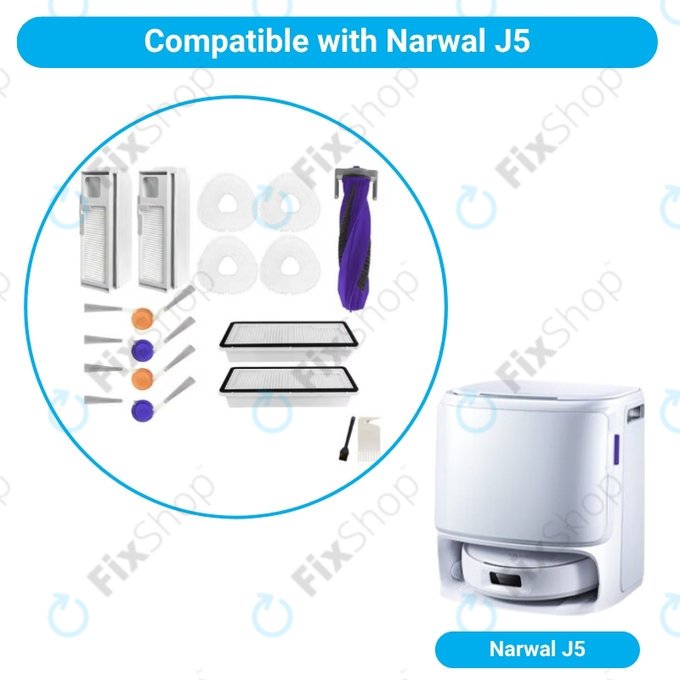 Set completo per Narwal J5