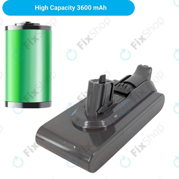 Batteria per Dyson V11, V15, V15s, Outsize, SV15, SV18, 970938-01, Li-Ion, 3600mAh, 25.2V