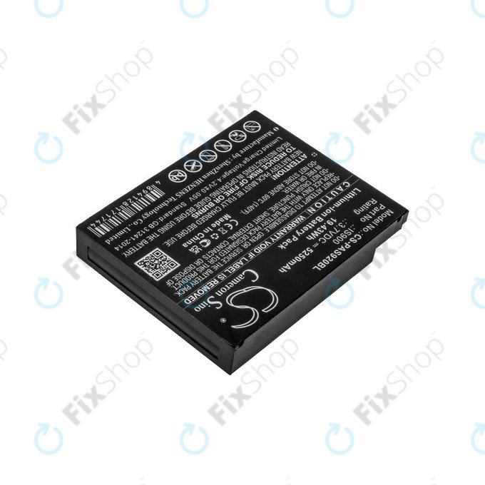 Batteria per Pax A920, A920c, IS900, Li-Ion, 5250mAh, 3.7V, HQ