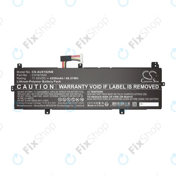 Batteria per Asus BX430, Expertbook B5440FA, P5240UA-1A, C31N1620, Li-Pol, 4200mAh, 11.55V, HQ