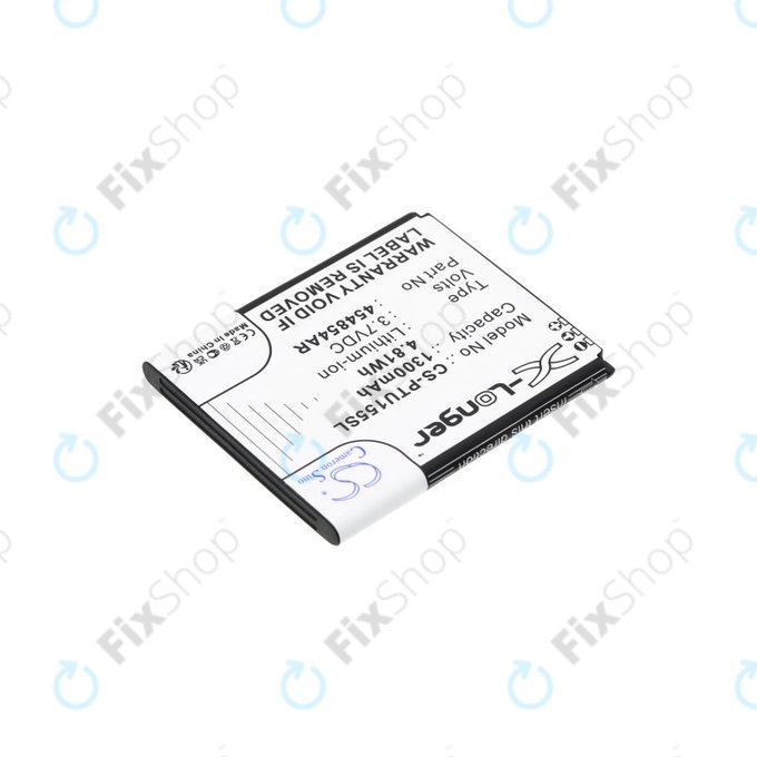 Batteria per Panasonic Kx-Tu150, Kx-Tu150exr, 454854AR, Li-Ion, 3.7V, 1300mAh, HQ