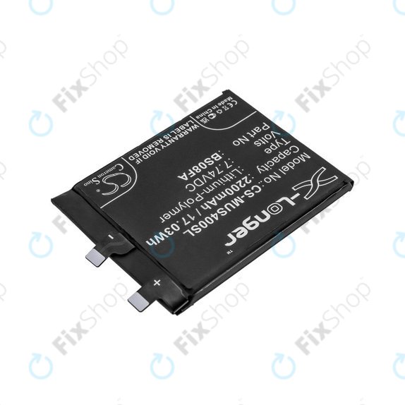 Batteria per Xiaomi Black Shark 4, 2200mAh, Li-Pol, 7.74 V, BS08FA, HQ