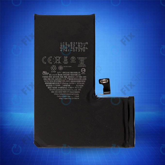Batteria per iPhone 15 Pro, A3011, 3274mAh, Service Pack