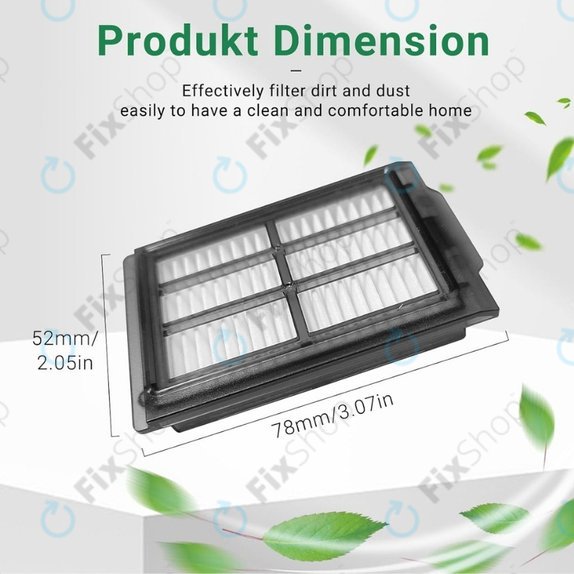Filtro HEPA, 2 pz. per iRobot Roomba Plus 505, 507, 405, 4020