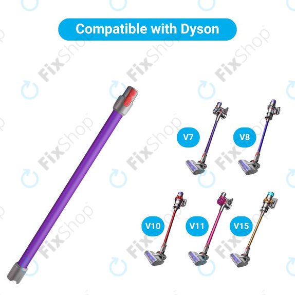 Tubo di aspirazione Purple per Dyson seriess V, Outsize
