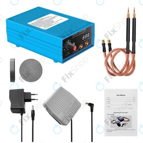 Kit saldatrice a punti mini DIY 4000 mAh, Docreate HPSW 5000W
