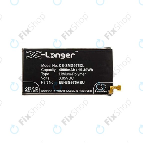 Batteria per Samsung S10 Plus G975F, EB-BG975ABU, 4000mAh, HQ