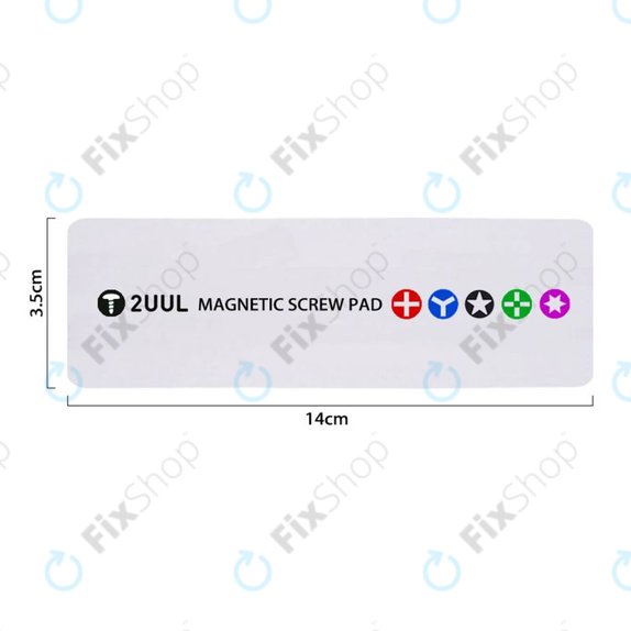 Tappetino magnetico per viti 140 x 35mm, 2UUL