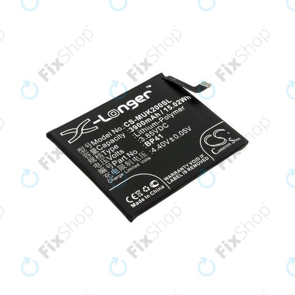 Batteria per Xiaomi Mi 9T, Redmi K20, 3900mAh, Li-Pol, 3.85 V, BP41, HQ