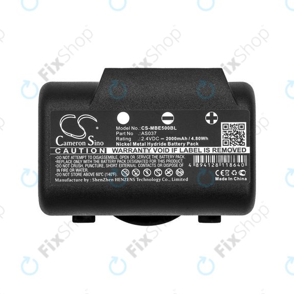 Batteria per Imet BE5000, AS037, Ni-MH, 2000mAh, 2.4V, HQ