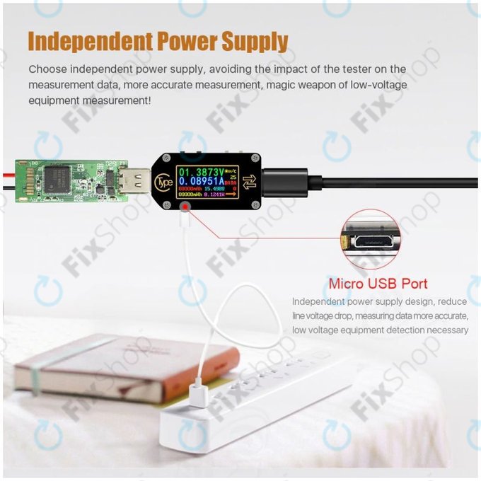 Multimetro USB-C, Joy-it JT-TC66C
