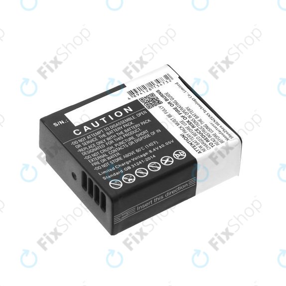 Batteria per Leica D-Lux Type 109, Panasonic Lumix DMC-GF3, GX7, LX100, DMW-BLG10, Li-Ion, 980mAh, 7.4V, HQ