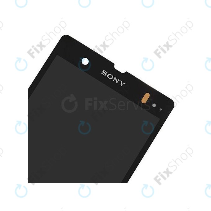 Schermo LCD per Sony Xperia Z L36H, Vetro touch senza cornice, C6603