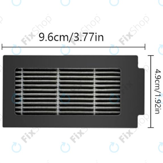 Filtro polvere per Ecovacs Deebot T30c, T30C Omni