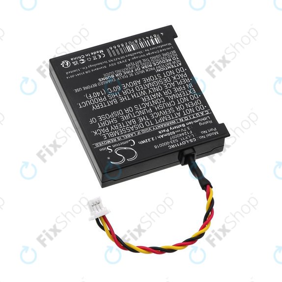 Batteria per Logitech G930, L-LY11, Li-Ion, 600mAh, 3.7V, HQ