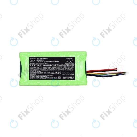 Batteria per Grundig High Perpermance Cyclone, Eureka NEC180 Pro BP25220F, Li-Ion, 2000mAh, 25.2V, HQ