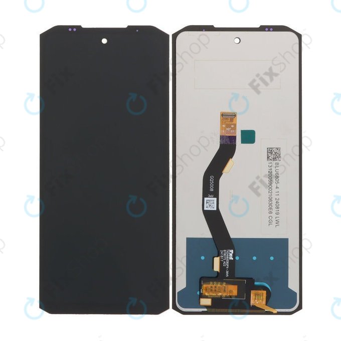 Schermo LCD per Ulefone Armor 27 Pro, Armor 27T Pro, Vetro touch senza cornice